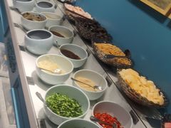 自助调料区-五星桥原切肥牛火锅·30年专注好牛肉(湖塘店)