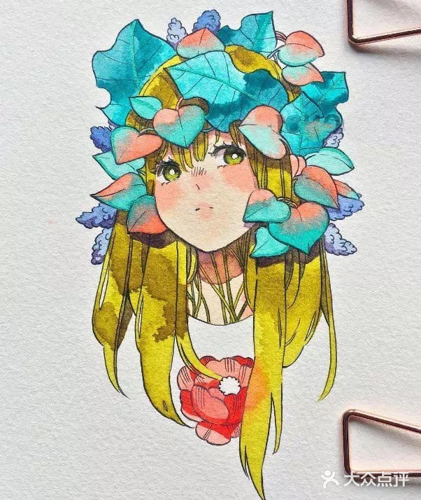 自然与少女的不一样火花💥