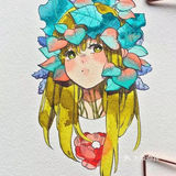 自然与少女的不一样火花💥