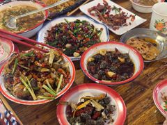 南昌炒粉（蛋肉）-冶建镜子·老南昌大排档·江西虾王(总店)