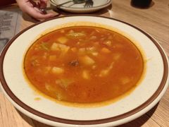 番茄牛肉牛筋浓汤-玛格萝妮比萨屋(四平店)