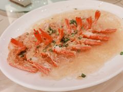 蒜蓉开过蒸虾-海逸海鲜酒家(古北店)