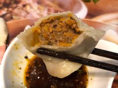 牛肉胡萝卜蒸饺-新兴园饺子馆(北京百子湾店)