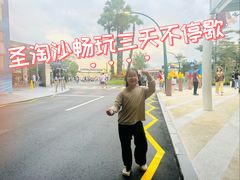 -圣淘沙天际线斜坡滑车