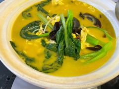 土鸡蛋煮菜心-楚禾宴·家宴(光谷大道店)