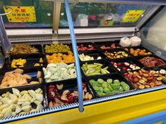 自助取餐区-老炳·七丛松甘草水果