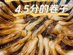 排骨豆角卷子-华盛园卷子王农家菜水库鱼