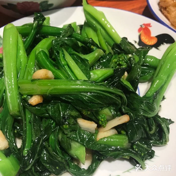 捻手食堂·传统粤菜(珠江新城店)-猪油渣炒时蔬-菜-猪油渣炒时蔬图片-