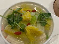 上汤娃娃菜炖豆腐-嘉和一品粥(首经贸店)
