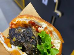 自黑豆腐荚膜-自黑豆夫·臭豆腐夹馍(四海唐人街店)