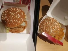 香辣鸡腿堡-肯德基(当涂大润发店)