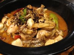 黑松露牛肝菌焖牛蛙-云海肴·汽锅鸡·云南菜(天津国金汇店)