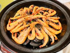 热石桑拿虾-顺轩海鲜火锅酒家