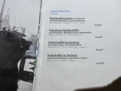菜单-NORDSEE Frankfurt Fisch Franke