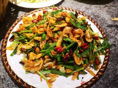 香辣河虾-华盛园卷子王农家菜水库鱼
