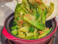 虾酱啫啫唐生菜-香港龙凤楼(巨鹿路洋房店)