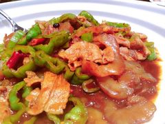 螺丝椒烧海参-阿庄新豫菜(通泰路店)