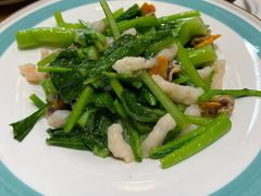 炒虾滑-东来菜馆•手抓海鲜家常菜•海鲜锅贴(鸽子窝店)