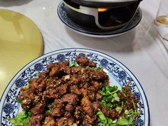 孜然羊肉-北大地皖峰饭馆