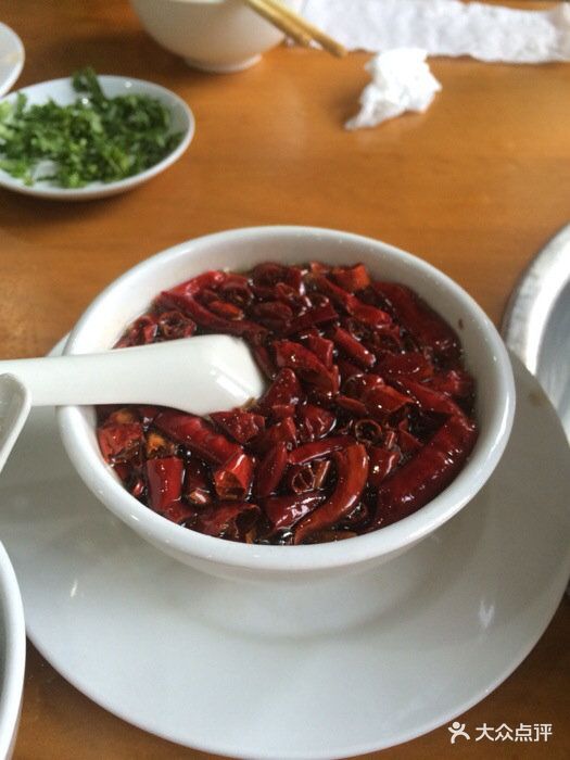 南城小刘涮肉现炸辣椒油图片