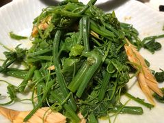 腐竹丝瓜尖-老浒记烤鸭-北京菜(琉璃厂店)