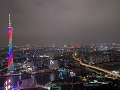 景观位-广州柏悦酒店·悦吧·顶楼露天酒吧