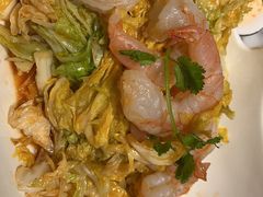 秘制大虾球白菜-青雅中餐厅(大连金石滩绿发希尔顿度假酒店)
