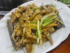 姜葱炒竹蛏-盈田盈粥庄(黄兴公园店)