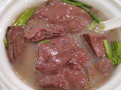 韭菜猪红-畔山酒店中餐厅