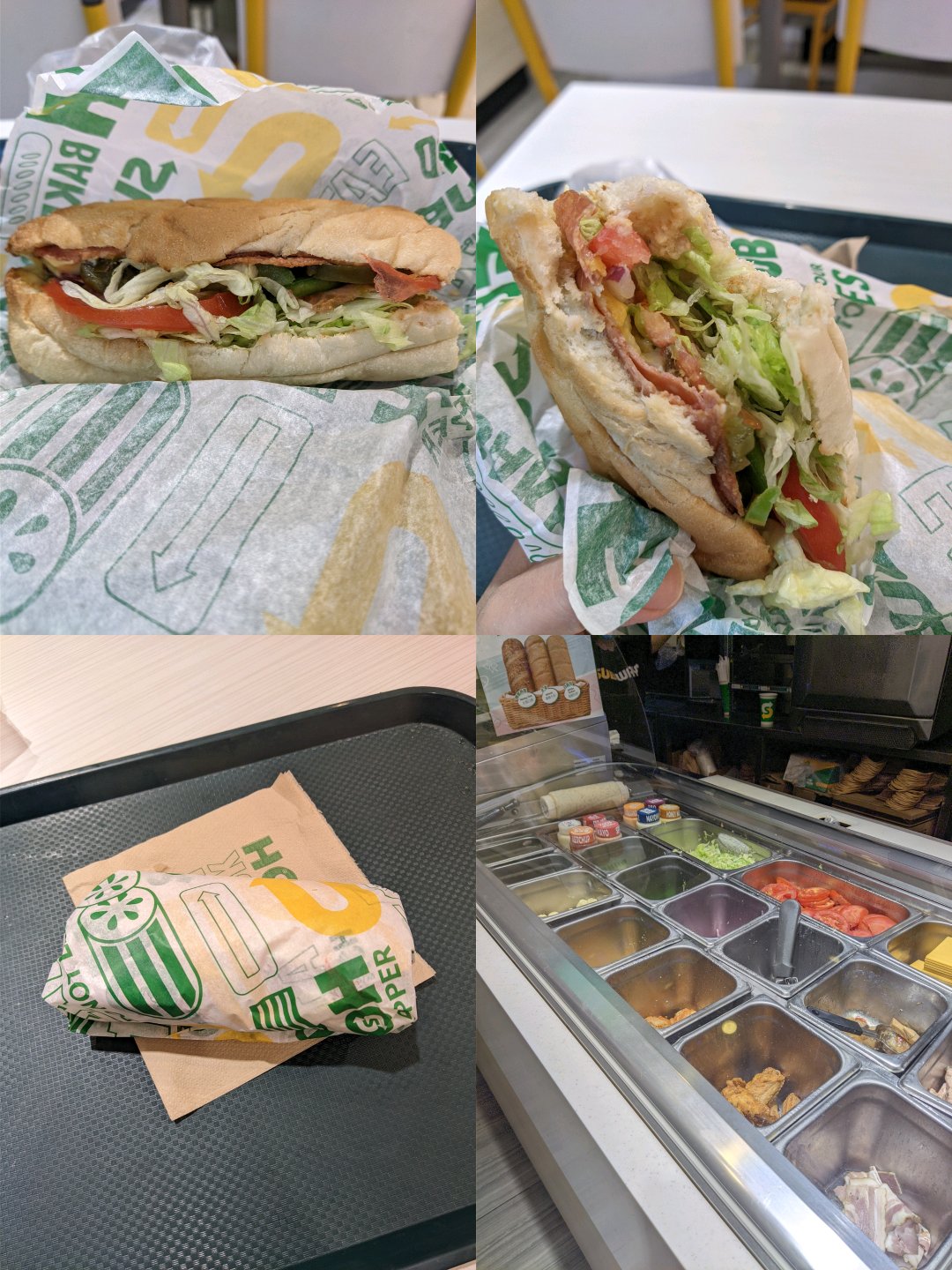 subway 面包图片