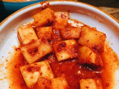 辣拌萝卜-明洞阿姨·韩式酱蟹烤肉·创意料理(三元桥店)