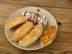 水果冰淇淋松饼-漫咖啡(奥体店)