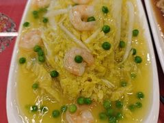鲜虾扒白菜-玉华台饭庄(裕中西里小区店)