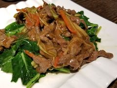 潮汕沙茶牛肉炒芥兰-大洋家·精品潮汕菜·生腌砂锅粥(天河东路店)