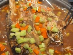 -探鱼·鲜青椒爽麻烤鱼(广州花都来又来店)