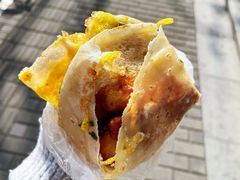 -正宗杂粮煎饼香软鸡蛋饼