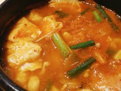 海鲜嫩豆腐汤-金顺碳烤肉(1号店)