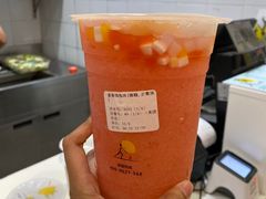 蓝莓绵绵冰-烧柠·柠檬茶(大融城店)