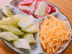 凉菜拼盘-嘻小北·兰州清汤牛肉面(太平洋森活天地店)