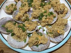 -东来菜馆•手抓海鲜家常菜•海鲜锅贴(鸽子窝店)