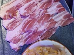 山蒜泡菜猪五花-十三姨正合丰烤肉(营迹路店)