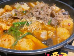 寿喜烧火锅-慢走(甜水园店)