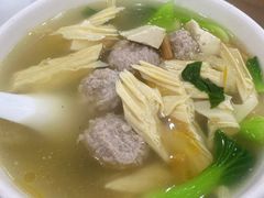 生汆丸子汤-子午路张记肉夹馍(翠华路店)