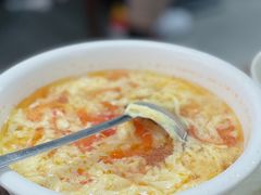西红柿鸡蛋汤-清真永恒华威肉饼(潘家园店)