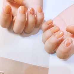 -复古绿·少女主题美甲美睫
