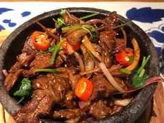 石锅爆羊肉-绿茶餐厅(布吉万象汇店)