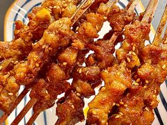 炭烤原味羊肉串-许哥东北烧烤·铁丳烤串·宫后夹肉(繁花中心店)