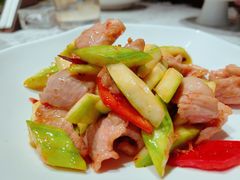 云南小瓜炒爽肉-梅花境(万科店)