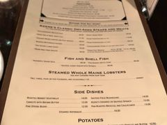 菜单-Keens Steakhouse