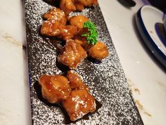 雪花糖醋里脊-绿茶餐厅(华发商都店)